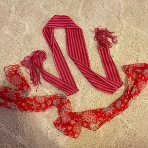 Two beautiful scarves!❣️